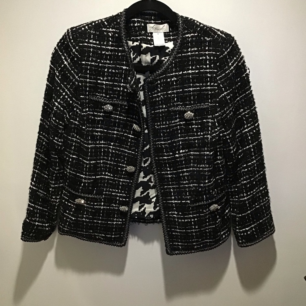 Andrea Behar Tweed blazer